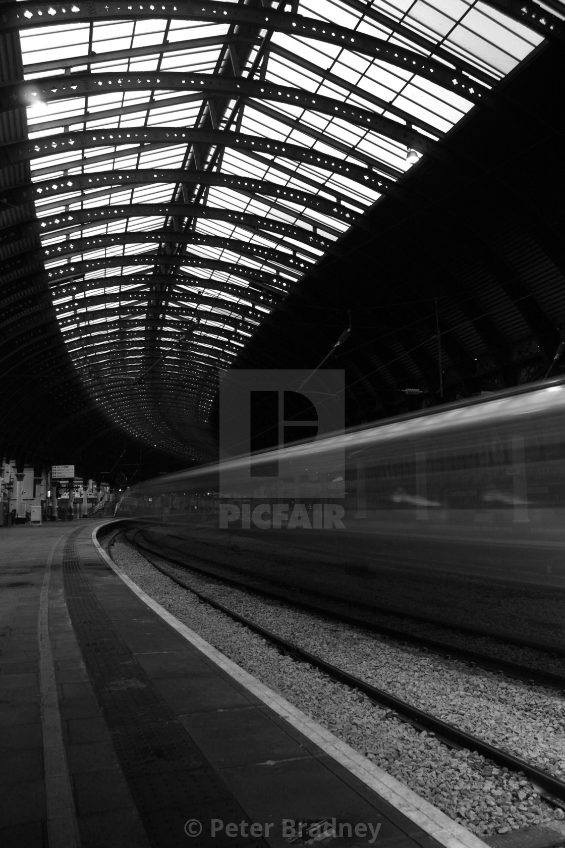 "Ghost Train" stock image