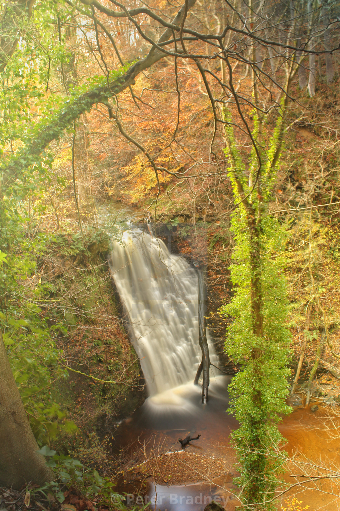 "Falling of the Foss" stock image