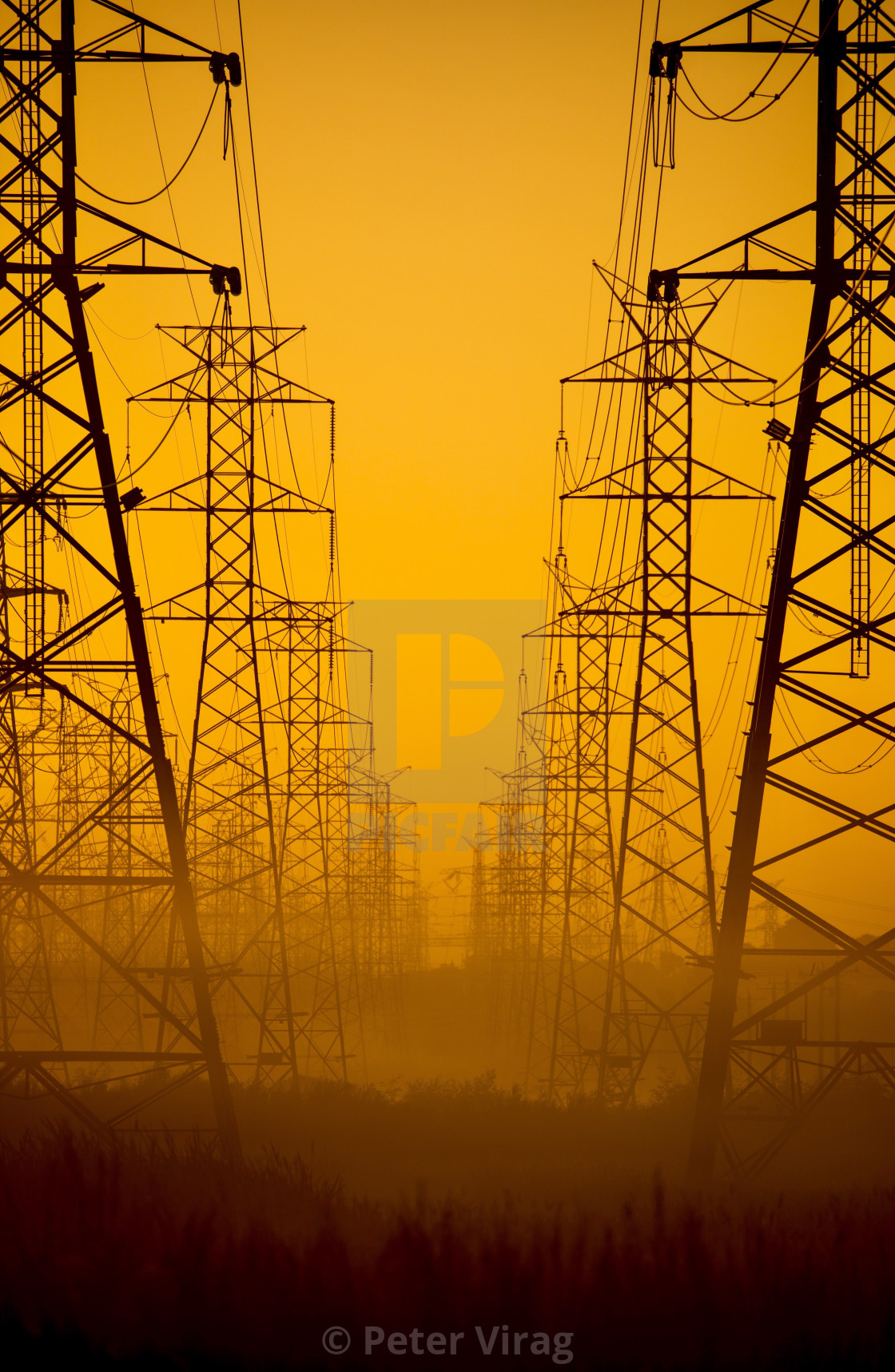 "Power lines" stock image