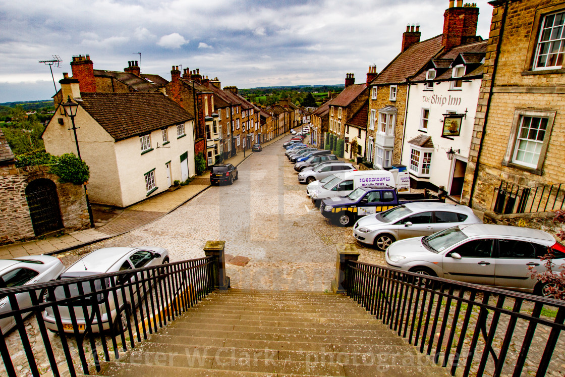 "Frenchgate, Richmond, North Yorkshire." by Peter W. Clark - 'photographer' - £10.00 "Frenchgate, Richmond, North Yorkshire." stock image
