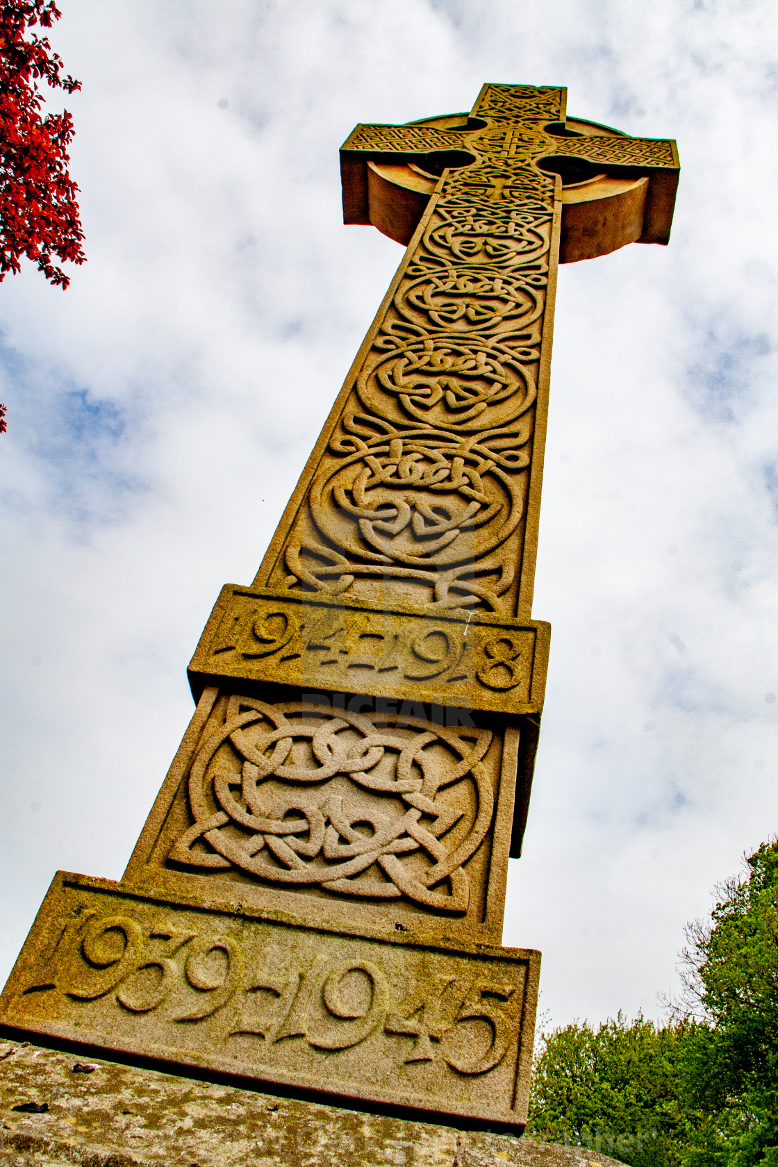 "Gallowgate War Memorial, Frenchgate, Richmond. North Yorkshire." by Peter W. Clark - 'photographer' - £10.00 "Gallowgate War Memorial, Frenchgate, Richmond. North Yorkshire." stock image