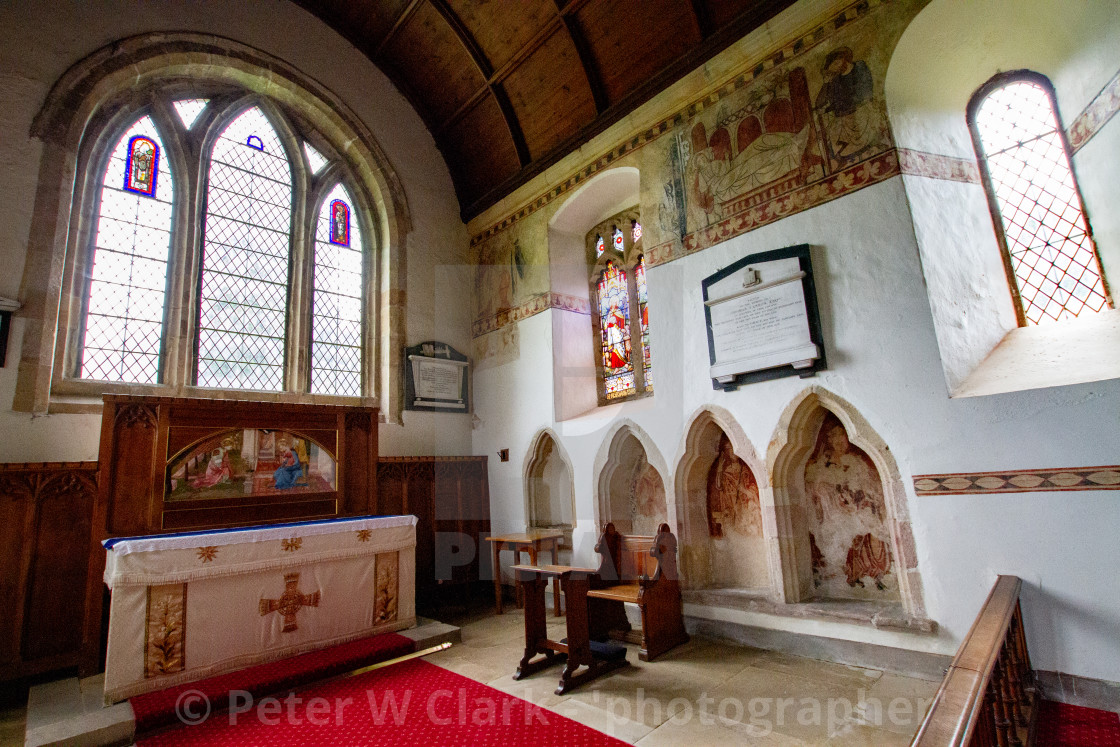 "Parish Church of Saint Agatha, Easby, near Richmond, North Yorkshire." by Peter W. Clark - 'photographer' - £15.00 "Parish Church of Saint Agatha, Easby, near Richmond, North Yorkshire." stock image