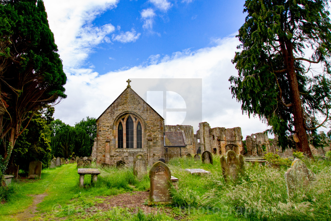 "Parish Church of Saint Agatha, Easby, near Richmond, North Yorkshire." by Peter W. Clark - 'photographer' - £15.00 "Parish Church of Saint Agatha, Easby, near Richmond, North Yorkshire." stock image