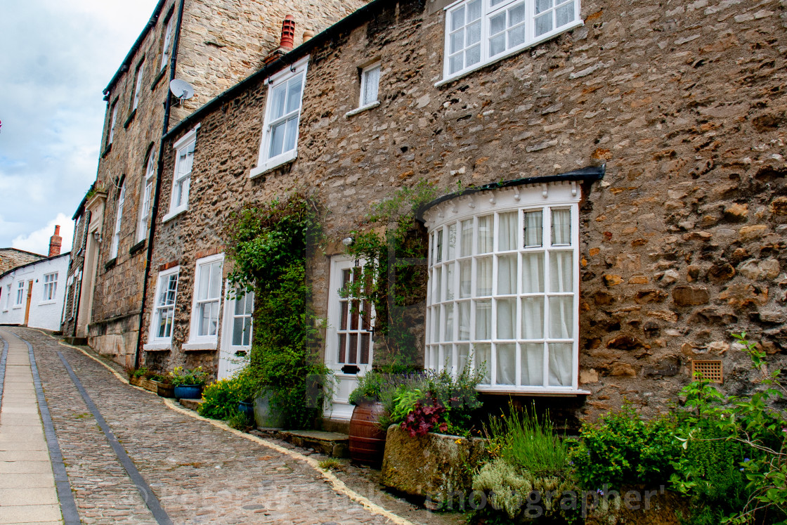 "Richmond, North Yorkshire, Streets and Shops" by Peter W. Clark - 'photographer' - £15.00 "Richmond, North Yorkshire, Streets and Shops" stock image