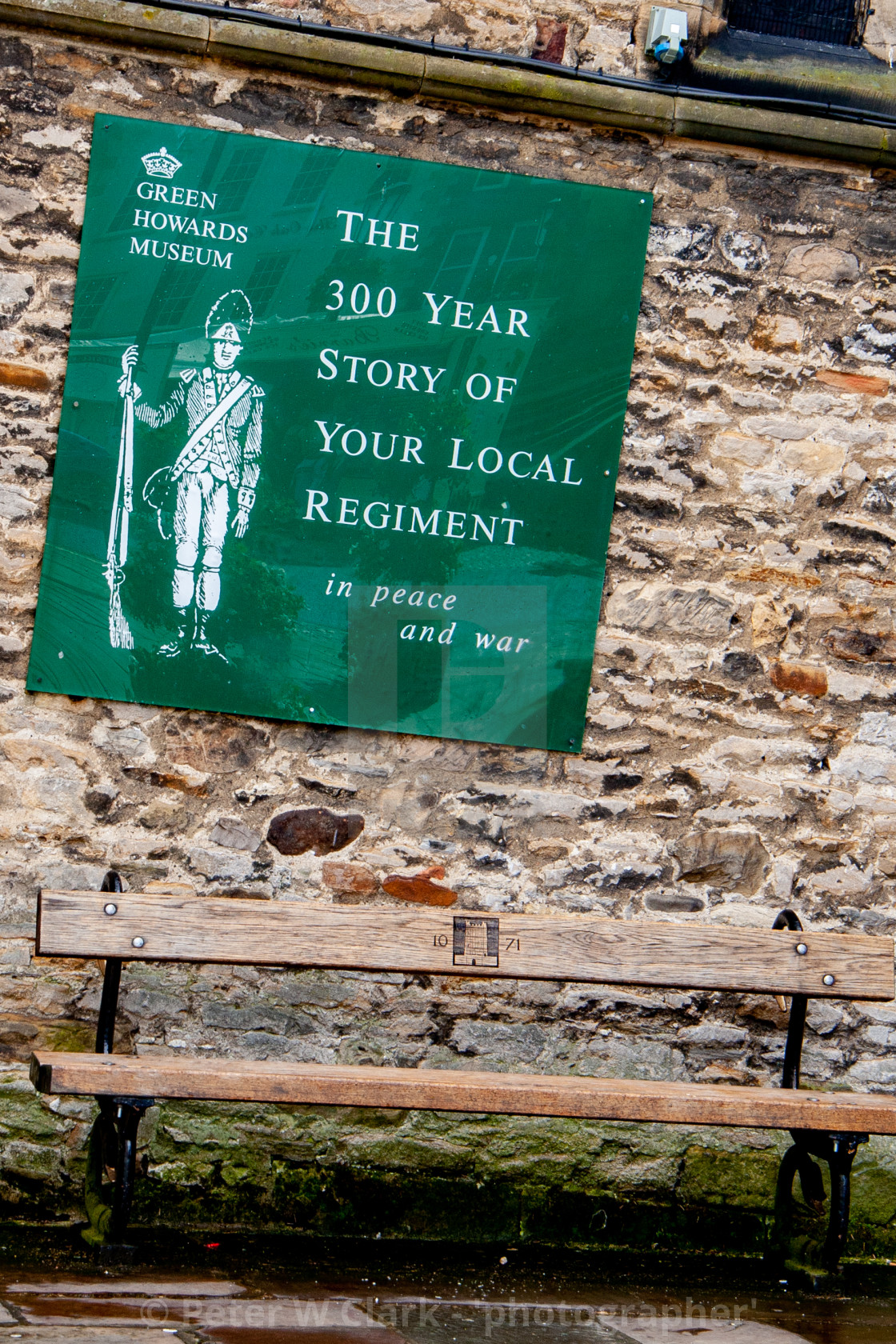 "The Green Howards Regimental Museum, Richmond, North Yorkshire." by Peter W. Clark - 'photographer' - £15.00 "The Green Howards Regimental Museum, Richmond, North Yorkshire." stock image