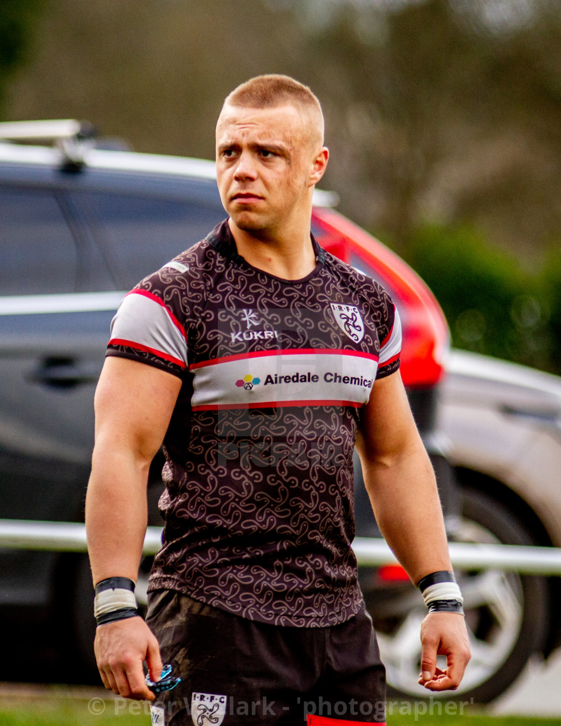 "Ilkley RUFC vs Blaydon RFC, 14/03/2020" by Peter W. Clark - 'photographer' - £8.00 "Ilkley RUFC vs Blaydon RFC, 14/03/2020" stock image