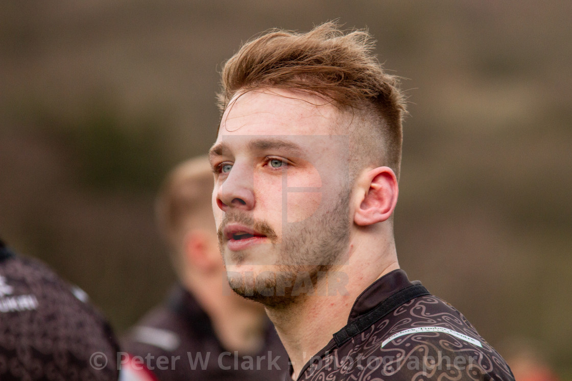 "Ilkley RUFC vs Blaydon RFC, 14/03/2020" by Peter W. Clark - 'photographer' - £8.00 "Ilkley RUFC vs Blaydon RFC, 14/03/2020" stock image