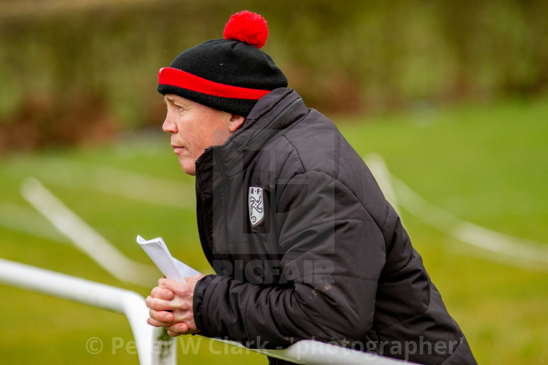 "Ilkley RUFC vs Blaydon RFC, 14/03/2020" by Peter W. Clark - 'photographer' - £8.00 "Ilkley RUFC vs Blaydon RFC, 14/03/2020" stock image