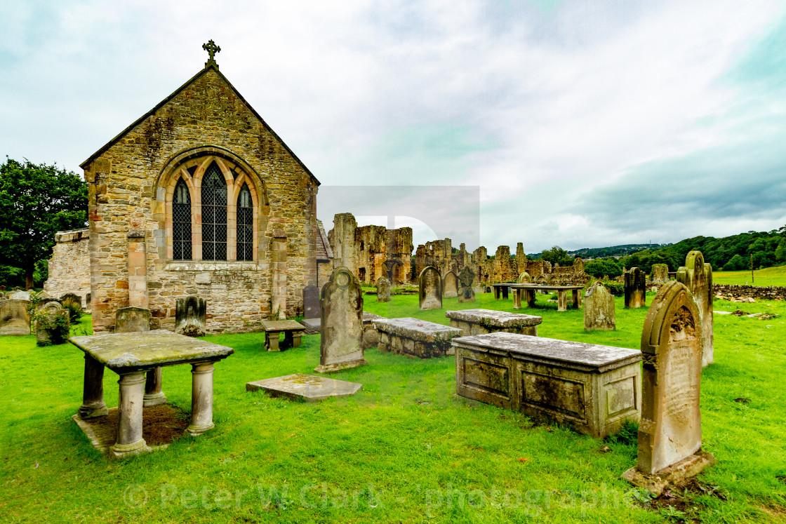 "Parish Church of Saint Agatha, Easby, near Richmond, North Yorkshire." by Peter W. Clark - 'photographer' - £15.00 "Parish Church of Saint Agatha, Easby, near Richmond, North Yorkshire." stock image