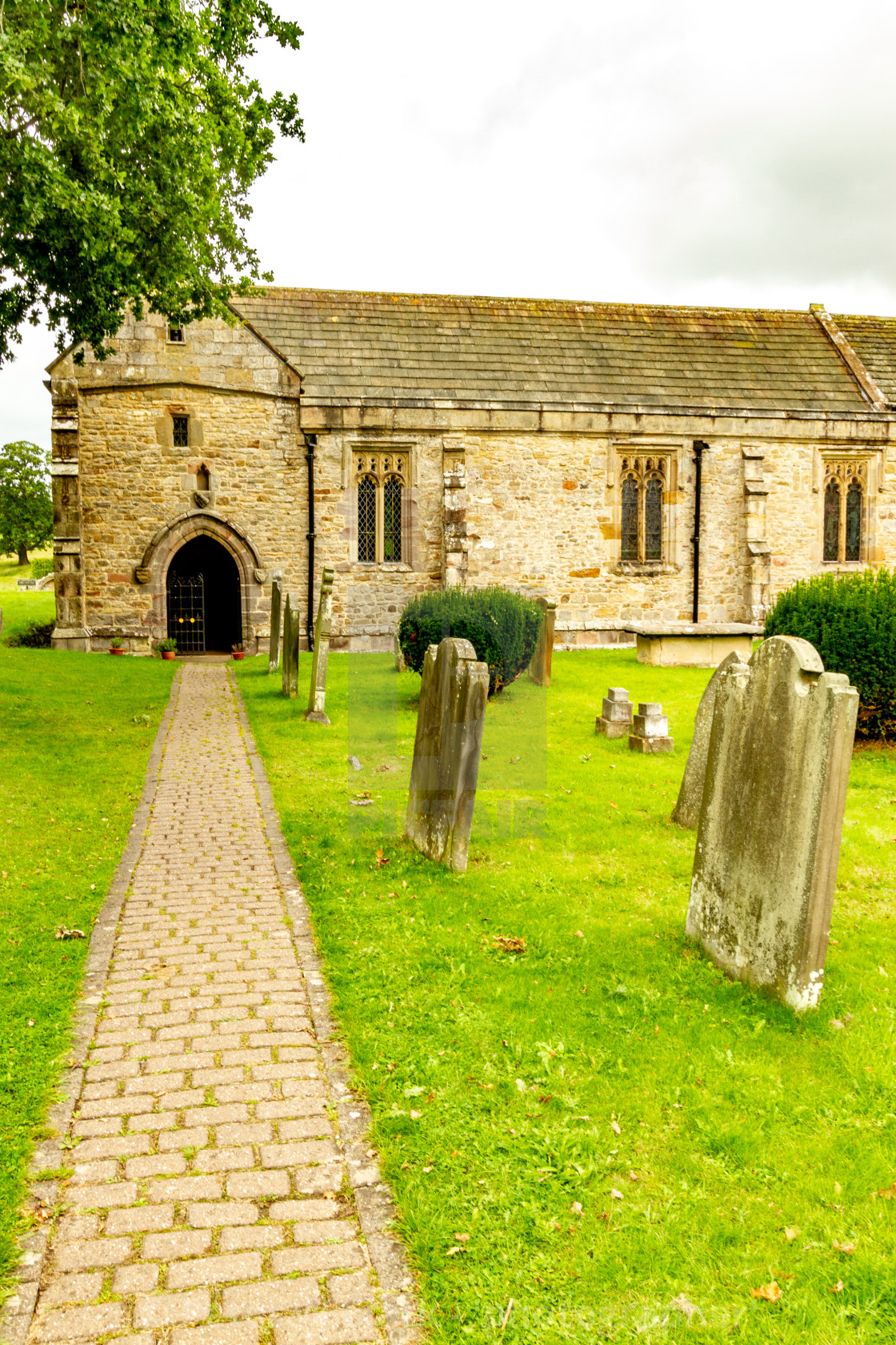 "Parish Church of Saint Agatha, Easby, near Richmond, North Yorkshire." by Peter W. Clark - 'photographer' - £15.00 "Parish Church of Saint Agatha, Easby, near Richmond, North Yorkshire." stock image