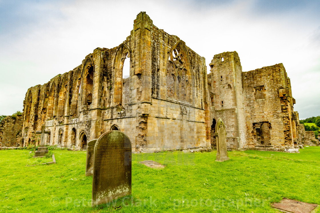 "Easby Abbey, The Abbey of Saint Agatha" by Peter W. Clark - 'photographer' - £15.00 "Easby Abbey, The Abbey of Saint Agatha" stock image