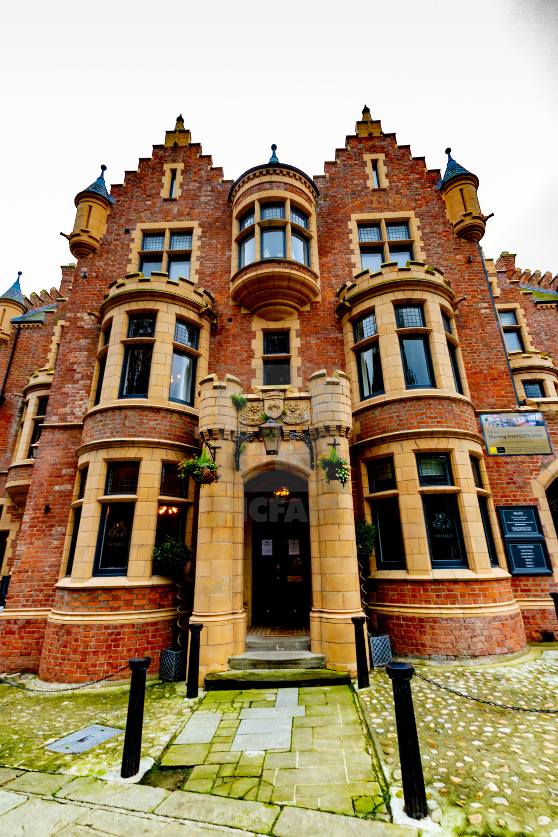 "Fleece Hotel, Richmond, Yorkshire, UK" by Peter W. Clark - 'photographer' - £15.00 "Fleece Hotel, Richmond, Yorkshire, UK" stock image