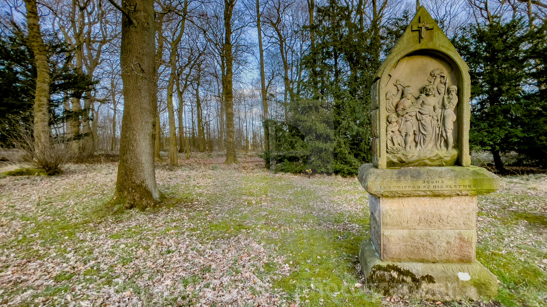 "Calvary, Stations of the Cross, Ilkley, West Yorkshire, England." by Peter W. Clark - 'photographer' - £15.00 "Calvary, Stations of the Cross, Ilkley, West Yorkshire, England." stock image