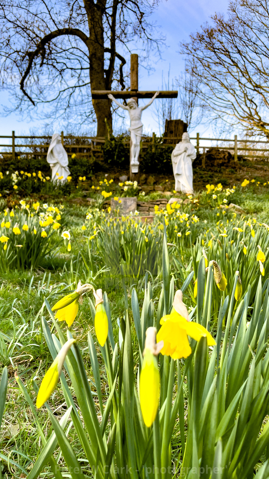 "Calvary, Stations of the Cross, Ilkley, West Yorkshire, England." by Peter W. Clark - 'photographer' - £15.00 "Calvary, Stations of the Cross, Ilkley, West Yorkshire, England." stock image