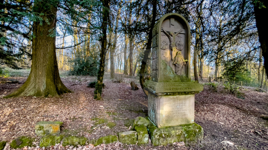 "Calvary, Stations of the Cross, Ilkley, West Yorkshire, England." by Peter W. Clark - 'photographer' - £15.00 "Calvary, Stations of the Cross, Ilkley, West Yorkshire, England." stock image
