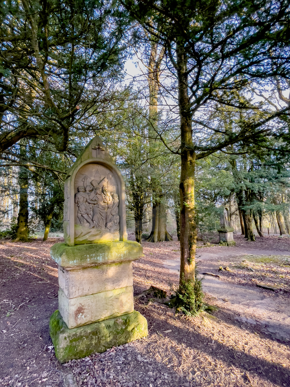 "Calvary, Stations of the Cross, Ilkley, West Yorkshire, England." by Peter W. Clark - 'photographer' - £15.00 "Calvary, Stations of the Cross, Ilkley, West Yorkshire, England." stock image