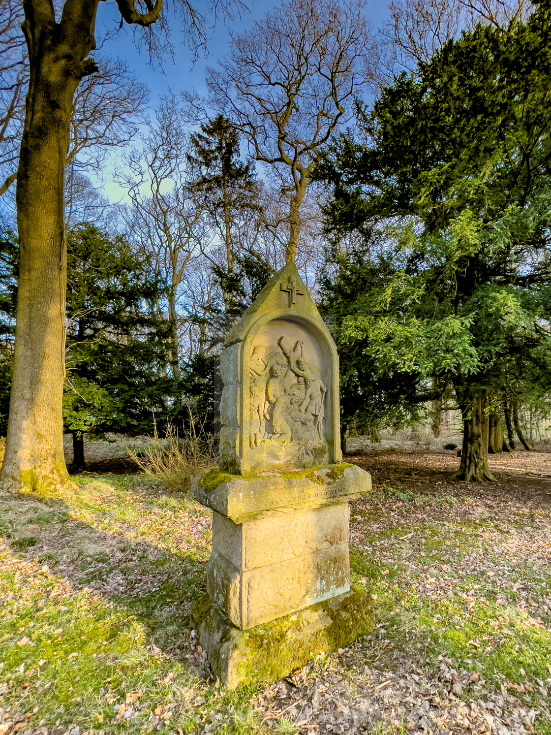 "Calvary, Stations of the Cross, Ilkley, West Yorkshire, England." by Peter W. Clark - 'photographer' - £15.00 "Calvary, Stations of the Cross, Ilkley, West Yorkshire, England." stock image