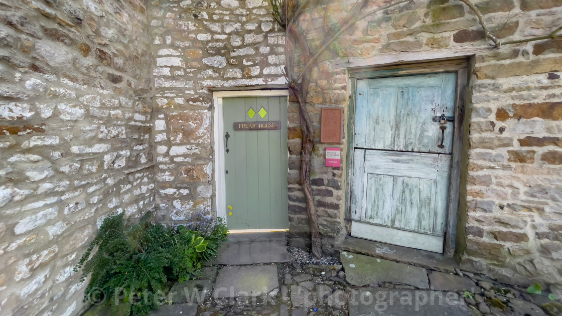 "Stable Door, Garden House Pottery, Reeth." by Peter W. Clark - 'photographer' - £10.00 "Stable Door, Garden House Pottery, Reeth." stock image