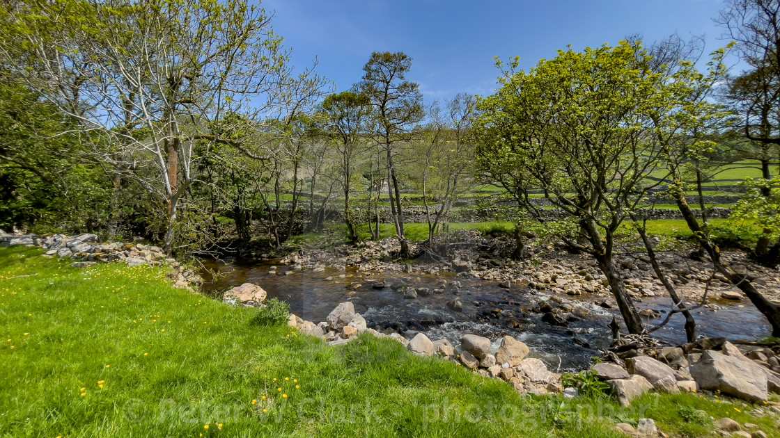 "Arkle Beck, Reeth, Swaledale, North Yorkshire." by Peter W. Clark - 'photographer' - £10.00 "Arkle Beck, Reeth, Swaledale, North Yorkshire." stock image