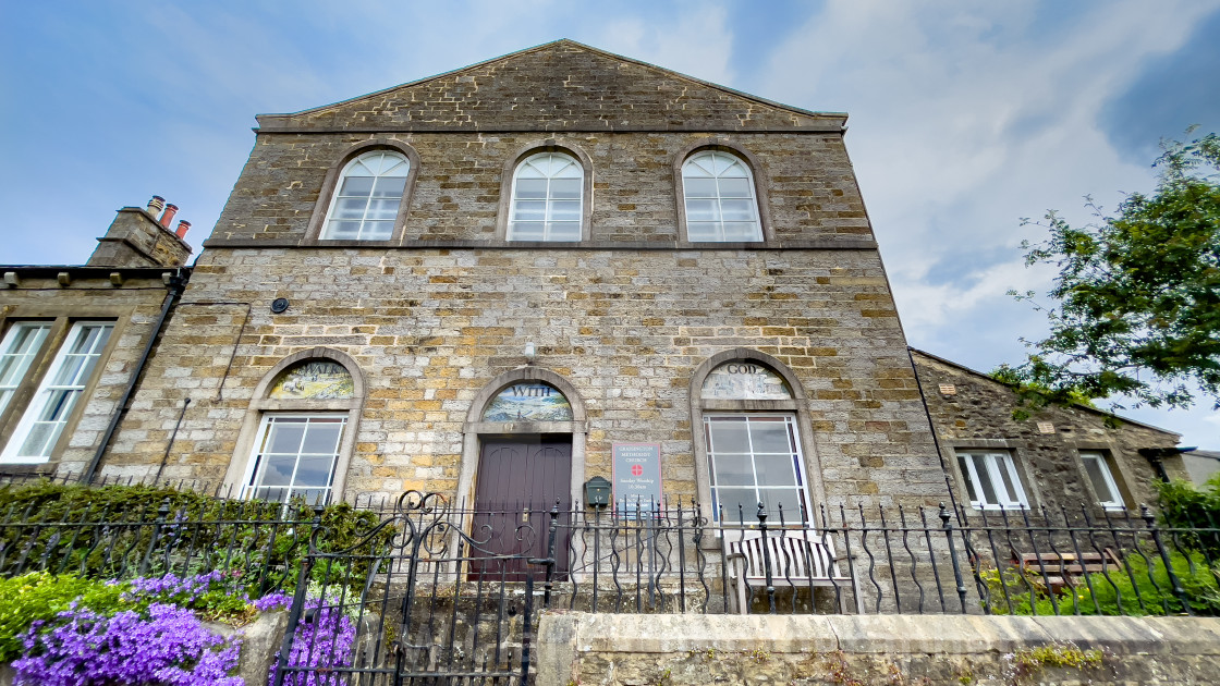 "Grassington Methodist Church, Yorkshire Dales." by Peter W. Clark - 'photographer' - £10.00 "Grassington Methodist Church, Yorkshire Dales." stock image