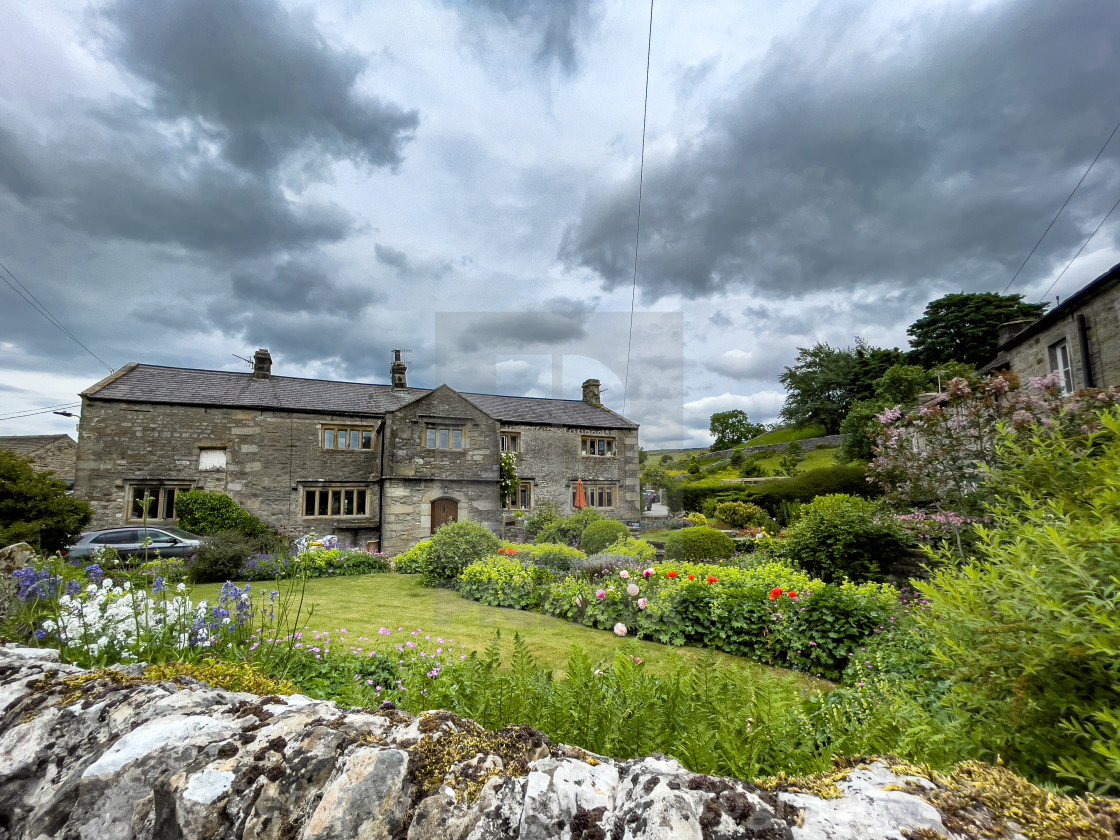 "Grassington, Stone Built Period House." by Peter W. Clark - 'photographer' - £10.00 "Grassington, Stone Built Period House." stock image