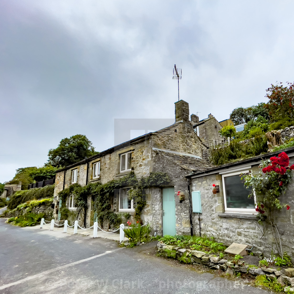 "Grassington, Cottage, Stone Built." by Peter W. Clark - 'photographer' - £10.00 "Grassington, Cottage, Stone Built." stock image