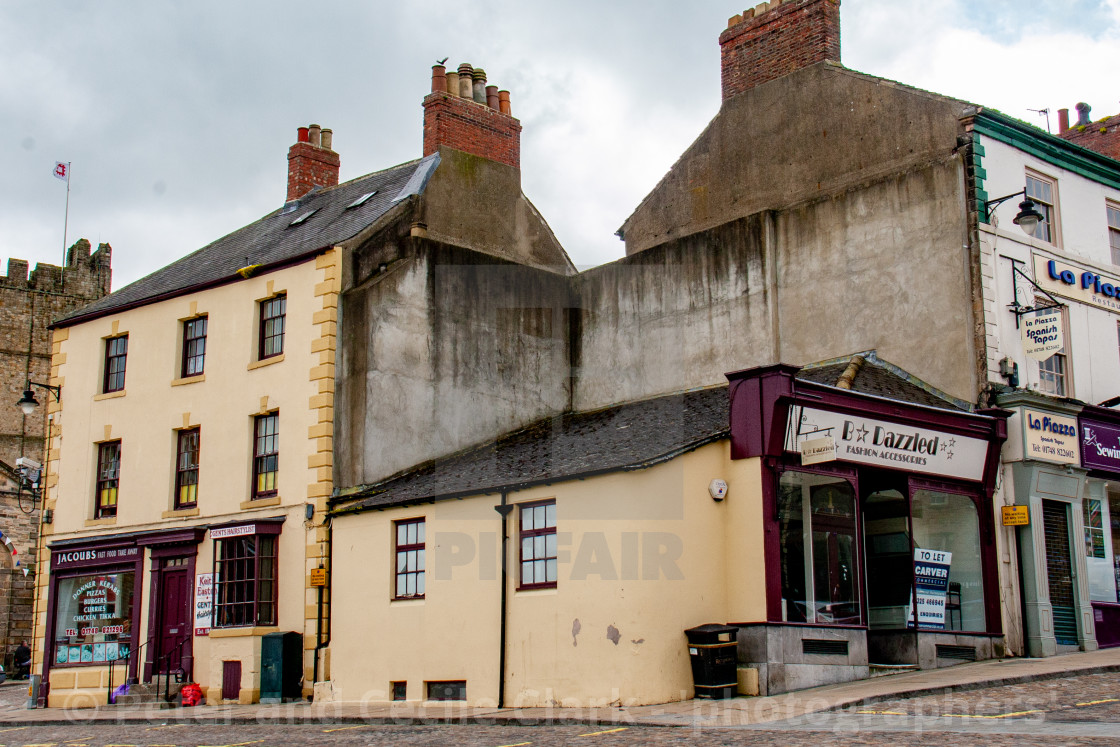 "Richmond, North Yorkshire, Streets and Shops" by Peter and Cecile Clark - 'photographers' - $19.05 "Richmond, North Yorkshire, Streets and Shops" stock image