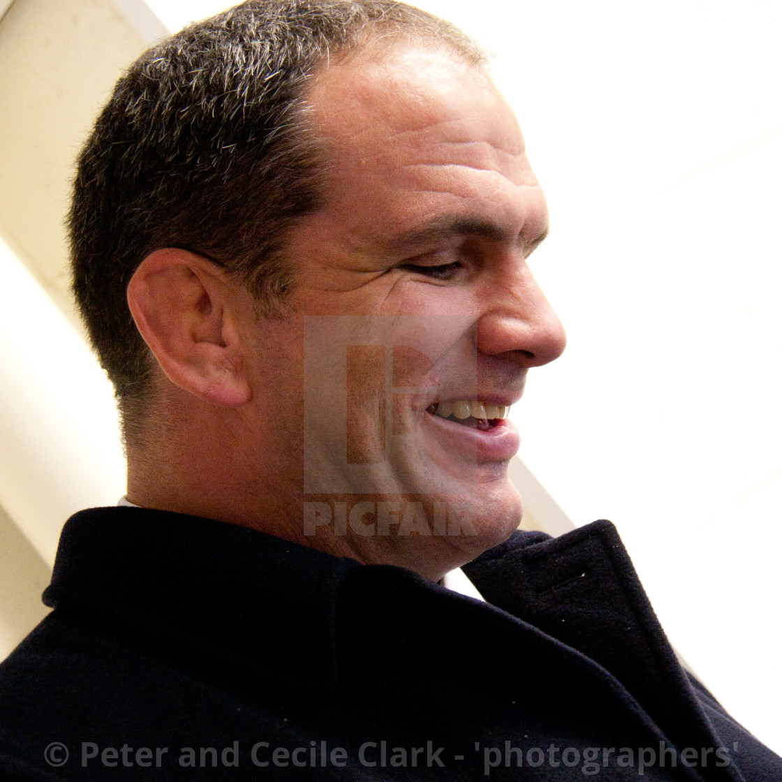 "Inspirational' Ex Captain of England Rugby Union Team Martin Johnson CBE" stock image