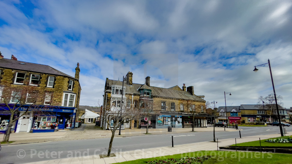 "The Grove, Ilkley, Yorkshire, England." stock image