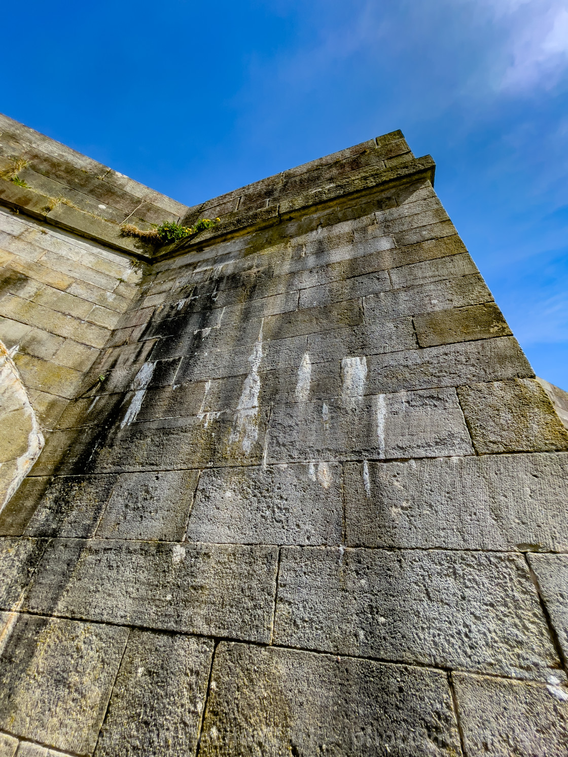 "Burnsall Bridge in the Yorkshire Dales over the River Wharfe. Cutwater." stock image