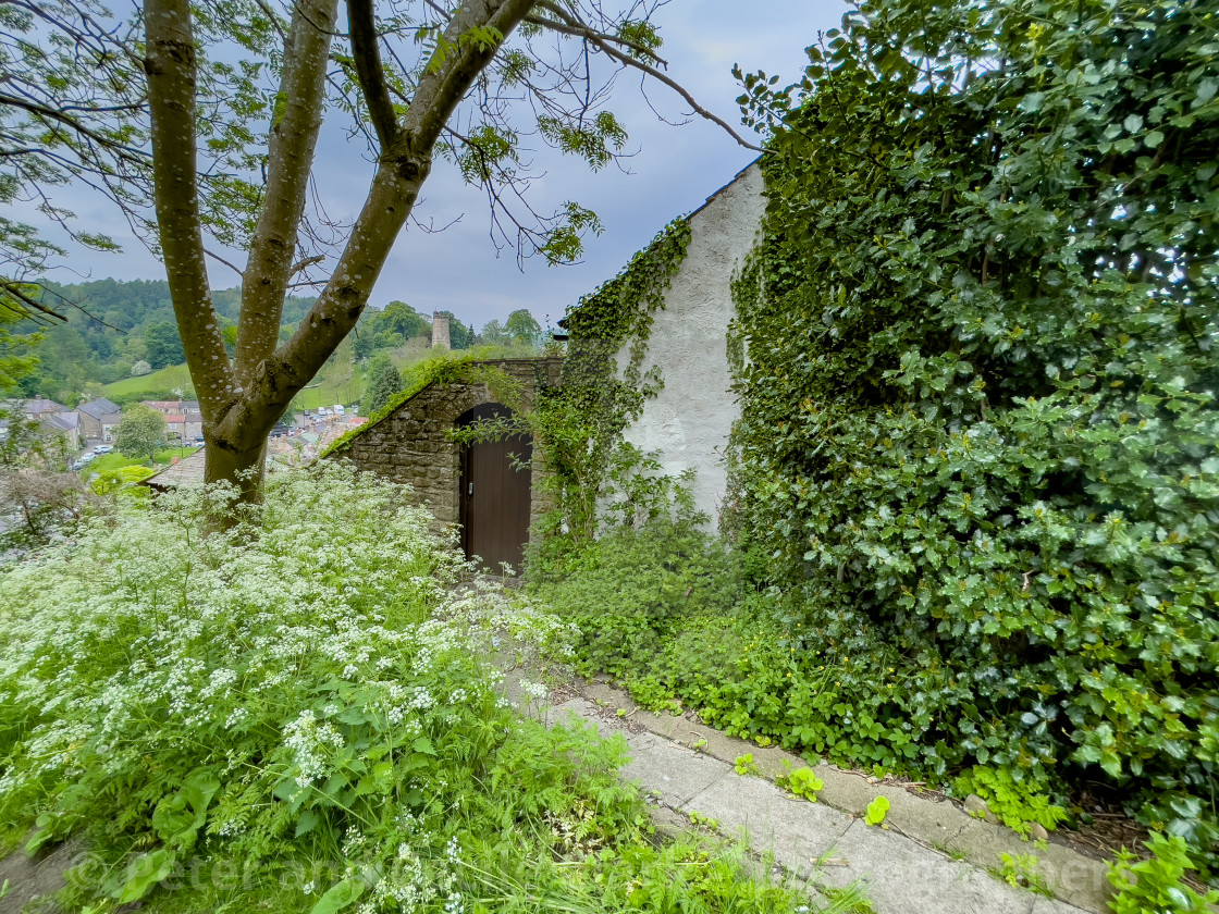 "Culloden Tower, Richmond, North Yorkshire." stock image