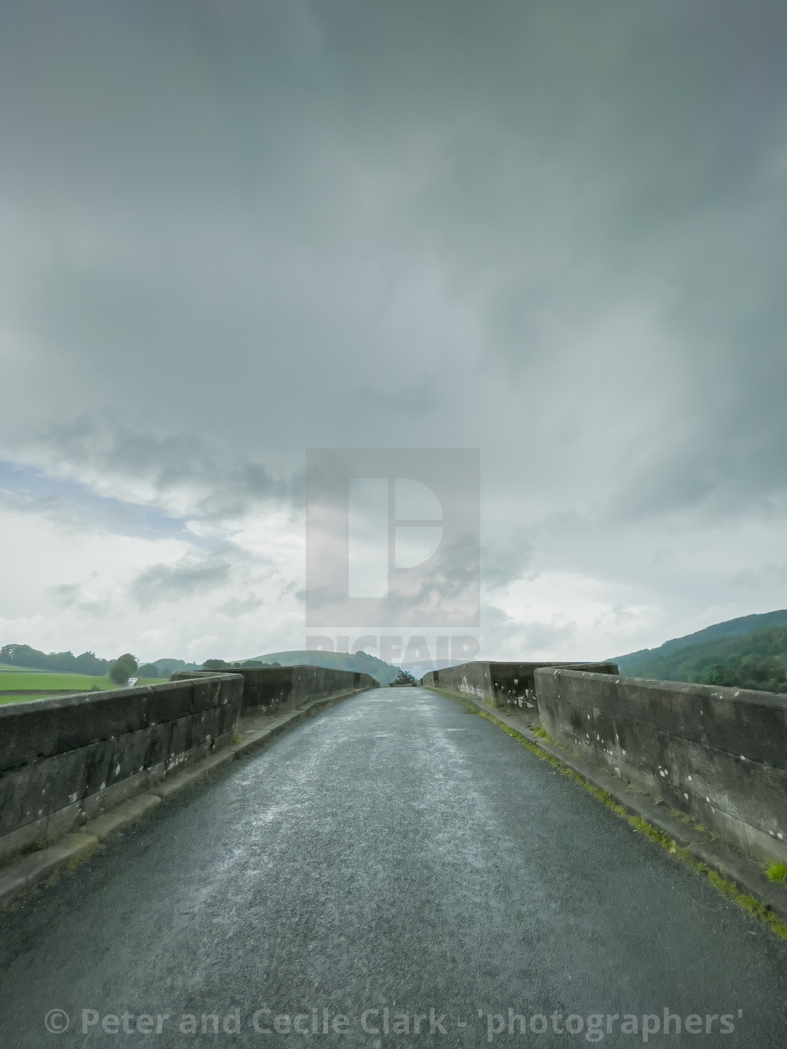 "Burnsall Bridge." stock image