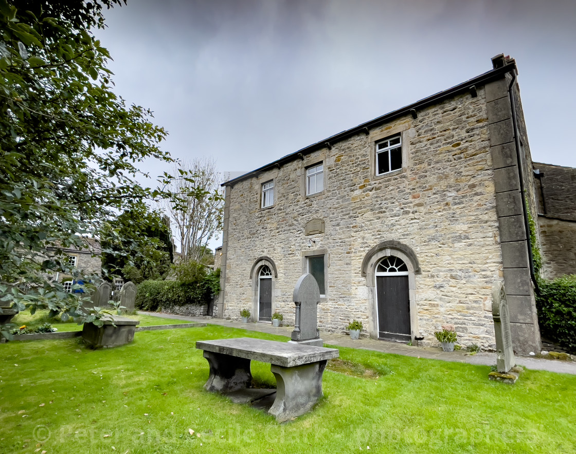 "Grassington Congregational Church, Yorkshire Dales" by Peter and Cecile Clark - 'photographers' - $25.10 "Grassington Congregational Church, Yorkshire Dales" stock image