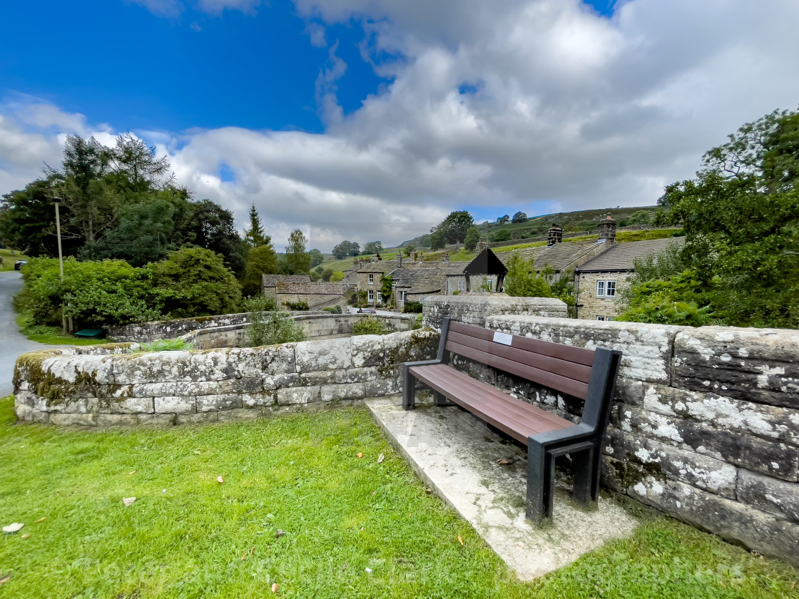 "Hebden a Yorkshire Dales Village." stock image