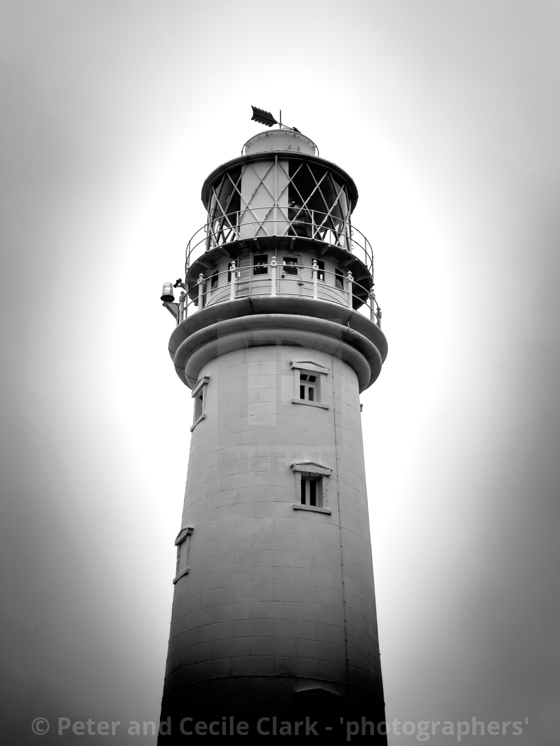 "Flamborough Head Lighthouse." stock image