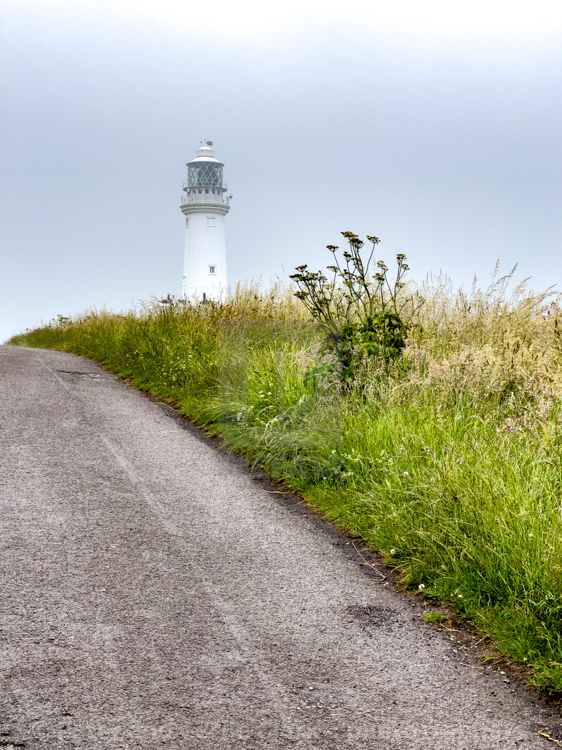 "Flamborough Head Lighthouse." stock image