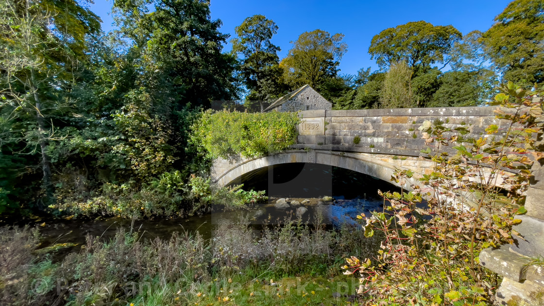 "Linton in Craven Bridge, built 1892" by Peter and Cecile Clark - 'photographers' - $8.78 "Linton in Craven Bridge, built 1892" stock image