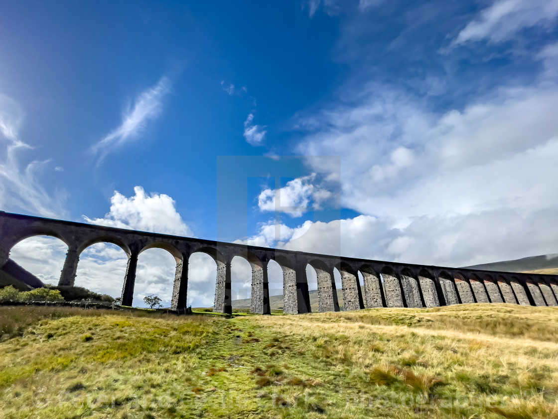 "Ribblehead Viaduct." by Peter and Cecile Clark - 'photographers' - $15.06 "Ribblehead Viaduct." stock image