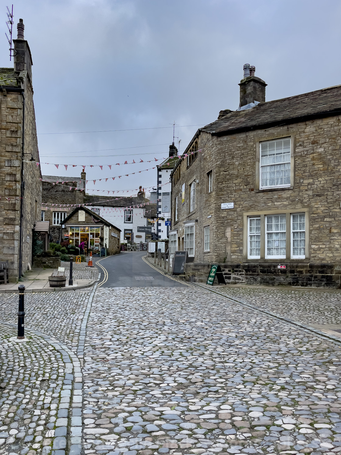 "Grassington, Garrs Lane" by Peter and Cecile Clark - 'photographers' - $12.70 "Grassington, Garrs Lane" stock image