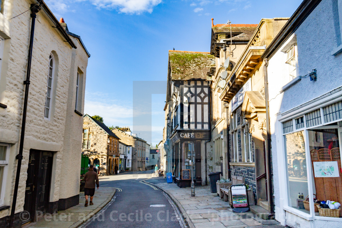 "Sedbergh, Main Street." stock image