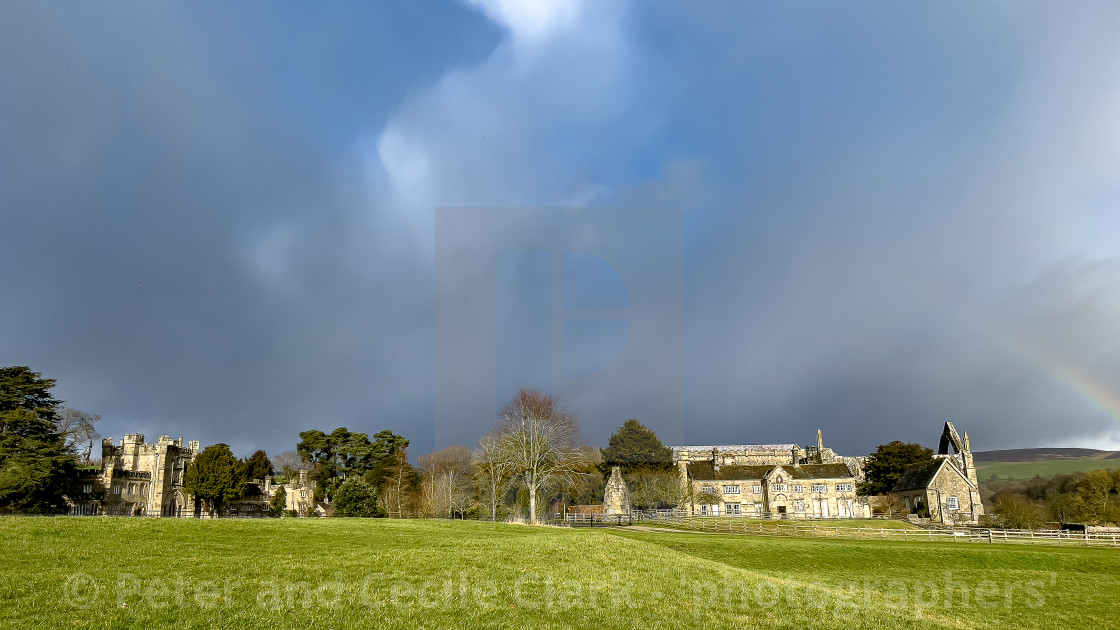 "Bolton Abbey" stock image