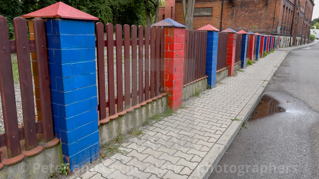 "Street Scene, Gliwice." stock image