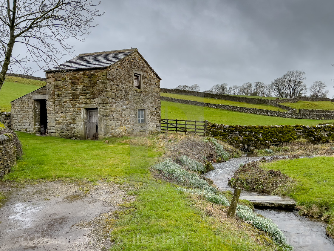 "Joy Beck, Burnsall." stock image