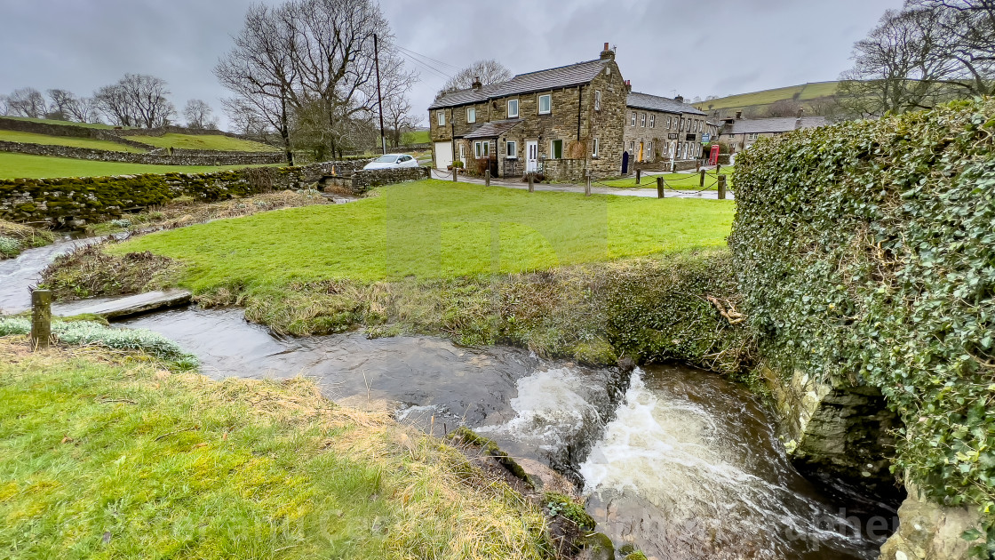 "Joy Beck, Burnsall." stock image