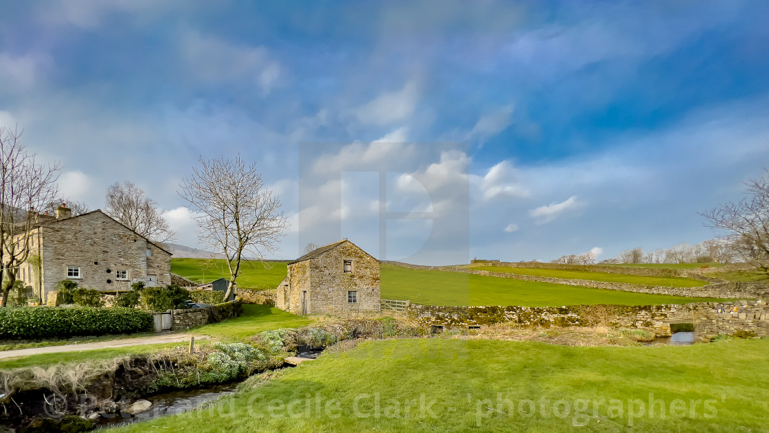 "Joy Beck, Burnsall." stock image