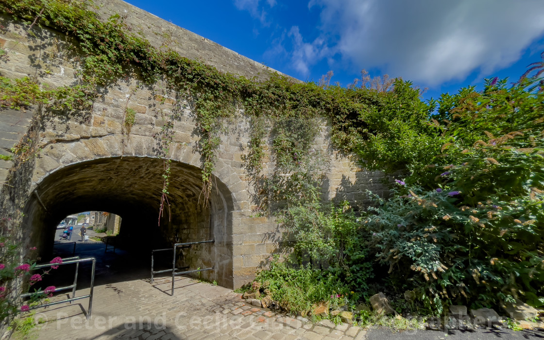 "Leeds and Liverpool Canal Tunnel." by Peter and Cecile Clark - 'photographers' - $12.42 "Leeds and Liverpool Canal Tunnel." stock image