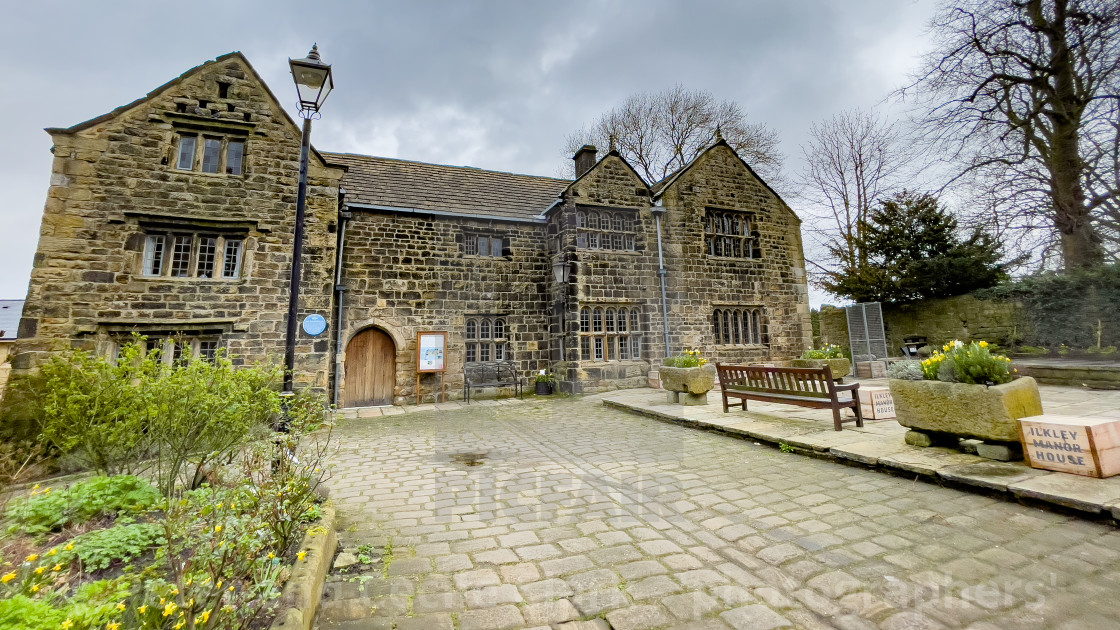 "Ilkley Manor House." stock image