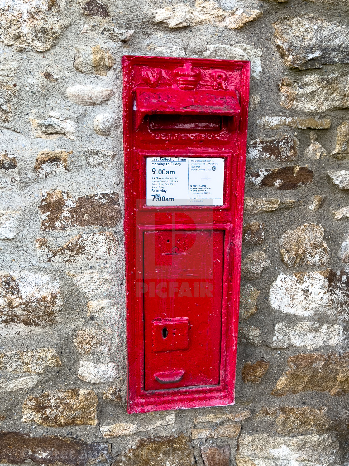 "VR Postbox" stock image