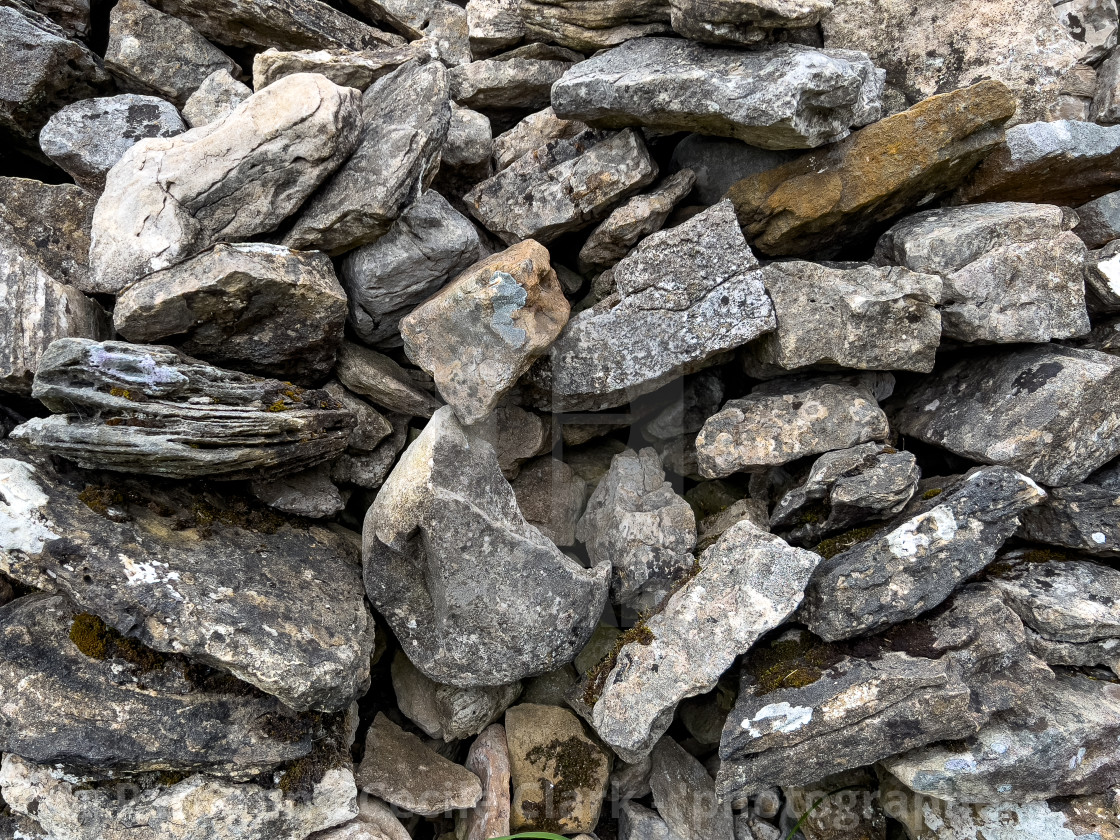 "Drystone Wall, Yorkshire Dales." stock image