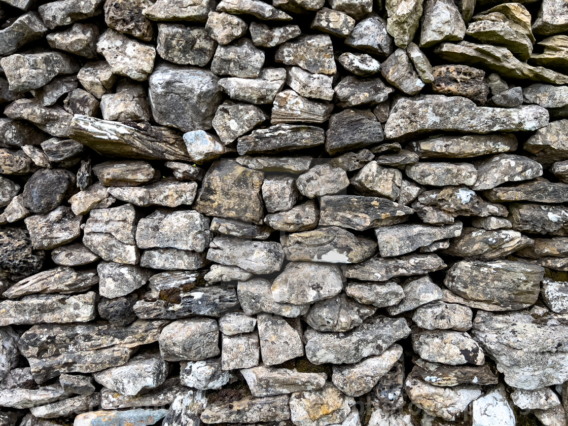 "Drystone Wall, Yorkshire Dales." stock image